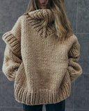 Vvsha Christmas Gift Outfit Carolla Knitted Oversize Sweater