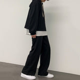 Vvsha  No. 1423 TWO PIEC HOODIE SWEATPANTS SET (TOP & BOTTOM)