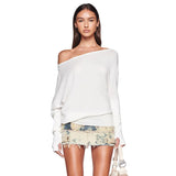 Vvsha Christmas Gift outfit  Lachlan Long Sleeve Crop Top