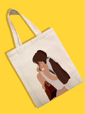 Vvsha- Figure Graphic Shopper Bag  - Women Tote Bags