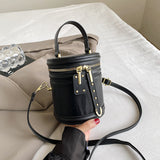 Vvsha Fashion Bucket Handbags for Party Women 2024 New Versatile Crossbody Bags Spring Summer Korean Leisure Shoulder Bag Trend