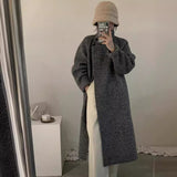 Vvsha Christmas Gift outfit  birkenstock clogs outfit fall 2024 New Korean Style Stand Collar Single-Breasted Double-Sided Cashmere Coat Mid-Length Autumn and Winter Thickened Wool Coat for Women