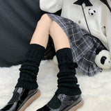 Vvsha Christmas Gift outfit  New Women Knit Winter Leg Warmers Loose Style Girl Boot Knee High Thigh Boot Stockings Leggings Warm Boots Leg Heap Heap Socks