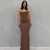 Vvsha Hannah Slim-Fit Maxi Dress