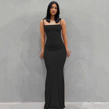 Vvsha Hannah Slim-Fit Maxi Dress