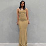 Vvsha Hannah Slim-Fit Maxi Dress