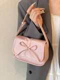 Vvsha Bow Accent Shoulder Bag