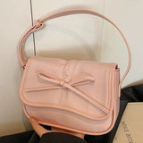 Vvsha Bow Accent Shoulder Bag