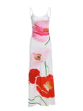 Vvsha Timber Floral Print Maxi Dress