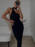 Vvsha Myleah See Through Maxi Dress