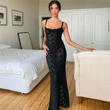 Vvsha Nola Lace Maxi Dress