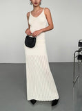 Vvsha Yazmin Knitted Maxi Dress