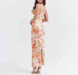 Vvsha Aliviana Floral Maxi Dress