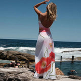 Vvsha Timber Floral Print Maxi Dress