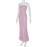 Vvsha Taina Strapless Maxi Dress