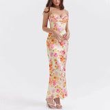 Vvsha Aliviana Floral Maxi Dress