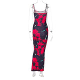 Vvsha Irelyn Floral Maxi Dress