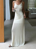 Vvsha Yazmin Knitted Maxi Dress