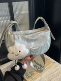 Vvsha Plush Cloud Charm Shoulder Bag