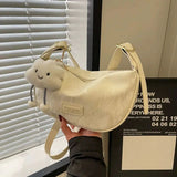 Vvsha Plush Cloud Charm Shoulder Bag