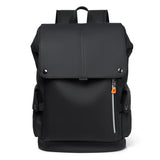 Vvsha High Quality PU Leather Waterproof Men's Laptop Backpack Large Computer Backpack for Business Urban Man Backpack USB Charging