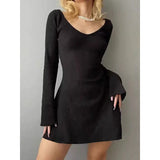 Vvsha Penny Full Sleeves Mini Dress