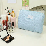 Vvsha New Flower Pattern Women Makeup Bag Toiletries Cosmetic Organizer Zipper Bag Travel Wash Pouch Cosmetic Bag Female Make Up Bags