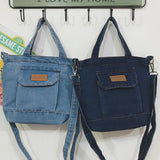 Vvsha Denim Jeans Shoulder Bags Cool Girl Totes Fashion Trend Handbags Crossbody Bags Fashionable shoulder bag