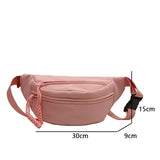 Vvsha Chest Bags Banana Bag for Women Sling Crossbody Waist Pack Canvas Running Waist Bag Casual Fanny Packs Sport Half Moon Belt Bag