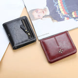 Vvsha 2023 New Mini Women Wallets Free Name Engraving Fashion Small Wallets Zipper PU Leather Quality Female Purse Card Holder Wallet