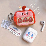 Vvsha Strawberry  Pattern Coin Purses Cute Key Earphone Storage Bag Fashion Kawaii Mini Wallet Fluffy Sweet Organize Pouch Zipper