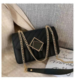 Vvsha Shoulder Bag Female New Trend Fashion  Atmospheric Soft Surface Small Square