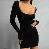 Vvsha Truly Basic Mini Bodycon Dress