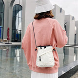 New Fashion Mini Waterproof Travel Bag Small Square Shoulder Bag Men Women Handbag Messenger Bag Unisex Crossbody Bag