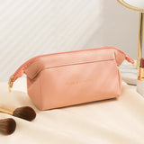 Vvsha Ins Fashion PU Cloud Korean Women Large Cosmetic Bag Portable Makeup Storage Organizer Bags Ladies Travel Toiletry Bag Washbag