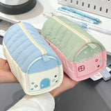 Vvsha Christmas gift Cute House Pen Bag Large Capacity Storage Stationery Stationery Box Student Pen bag Korean Stationery Pencil Case Pencil Pouch