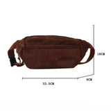 Vvsha Corduroy Women Waist Bag Canvas Student Shoulder Crossbody Chest Bag 2024 Fanny Pack Fashion Phone Banana Female Bum Belt Bags