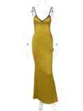 Vvsha Backless Elegant Stunner Maxi Dress