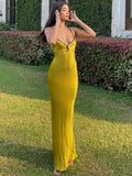 Vvsha Backless Elegant Stunner Maxi Dress