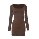 Vvsha Truly Basic Mini Bodycon Dress