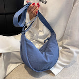 Casual Nylon Hobos Crossbody Bag for Women Designer Shoulder Bags Large Capacity Tote Lady Travel Shopper Bag Female Purses 2023