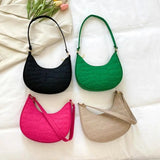 Vvsha Women Fashion Underarm Bags Solid Color Retro Tote Handbag Ladies Retro Pouch