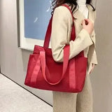 Vvsha Large Capacity Casual Tote Bag, Stylish Lightweight Mommy Bag, Single Shoulder Commuter Bag