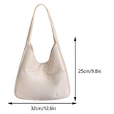 Vvsha Large Capacity Tote Bag Women's New Trendy Shoulder Bag Simple and Versatile Commuter Bag Fashion Luxury Designer Handbags