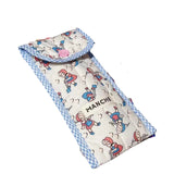 Vvsha Christmas gift Retro Cute Pastoral Style Floral Soft Cotton Simple Pencil Case Kawaii Girl Student Stationery School Supplies Back To School