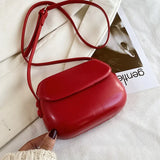 Vvsha Fashion Women Messenger Bag PU Leather Small Shell Bag Vintage Shoulder Bag Ladies Handbags Luxury Purse Crossbody Bags