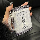 Vvsha  Black Y2k Wallets for Women Fashion Harajuku Style New Fashion Vintage Coin Purse Leather Mens Aesthetic Short Card Wallet