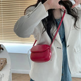 Vvsha Fashion Women Messenger Bag PU Leather Small Shell Bag Vintage Shoulder Bag Ladies Handbags Luxury Purse Crossbody Bags