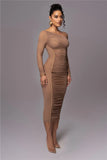 Vvsha Slaying Saisha Mesh Bodycon Dress