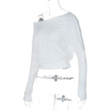 Vvsha Christmas Gift outfit  Lachlan Long Sleeve Crop Top